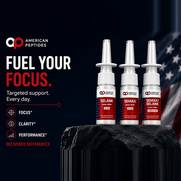 Selank nasal spray by American Peptides — research-use-only