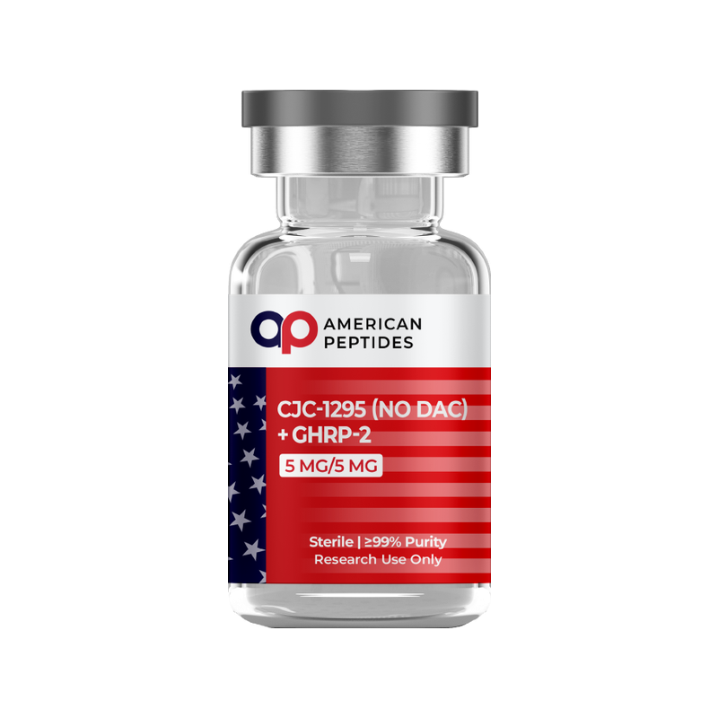 CJC-1295 (NO DAC) + GHRP-2 — American Peptides, Research Use Only
