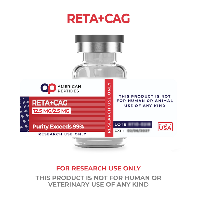 RTA-CAG 12.5 mg / 2.5 mg research peptide blend — American Peptides