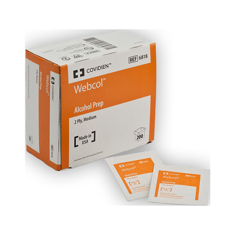 ALC PREP PADS – BOX OF 200 — American Peptides, Research Use Only