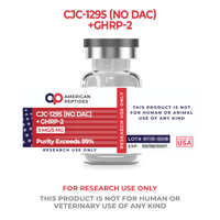 CJC-1295 (No DAC) + GHRP-2 5mg/5mg vial — American Peptides, Research Use Only