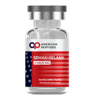 Selank + Semax research peptide blend vial