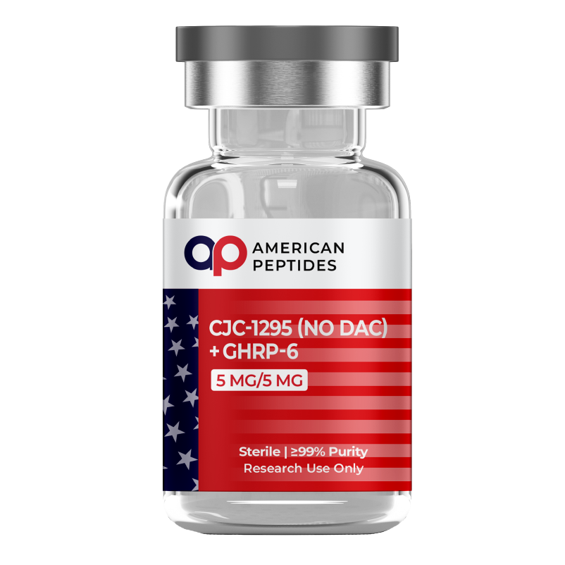 CJC-1295 (NO DAC) + GHRP-6 — Research Use Only